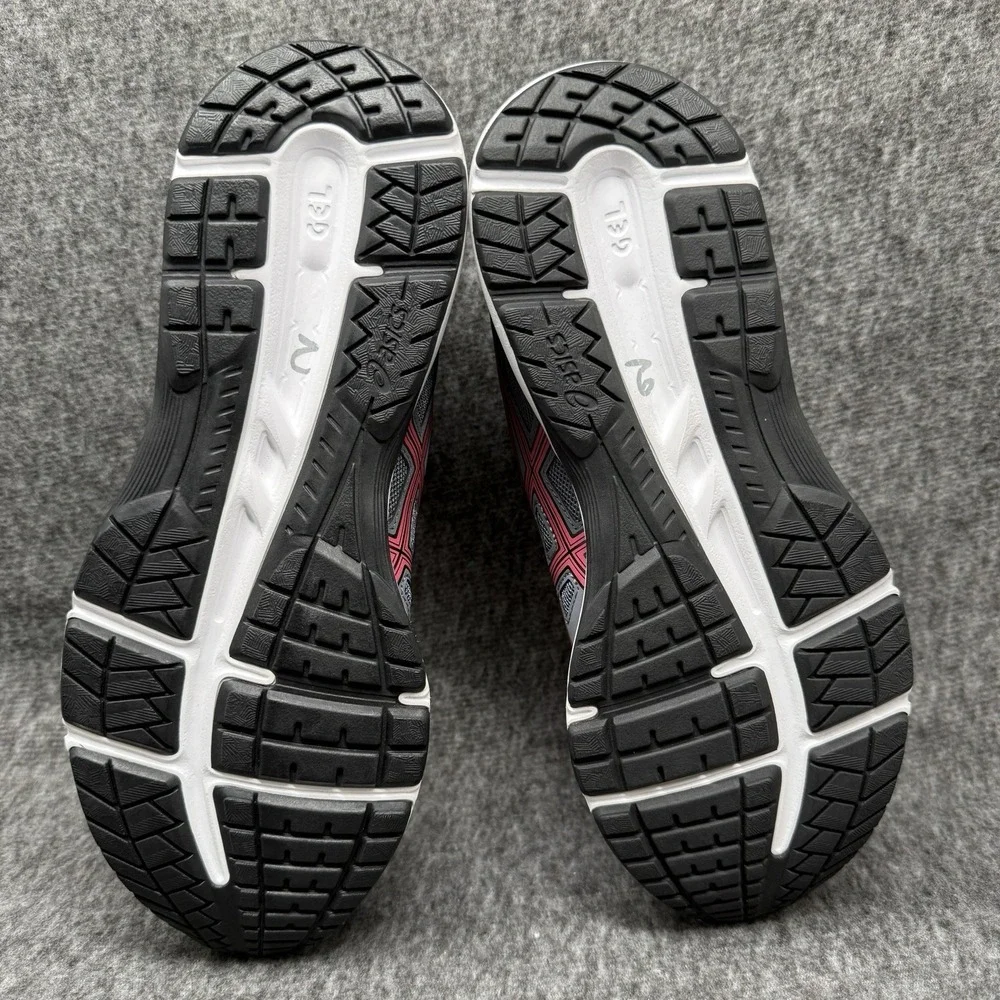 Asics Gel Contend 5 Running Shoes Womens Size 8.5 Grey Pink 1012A234 New